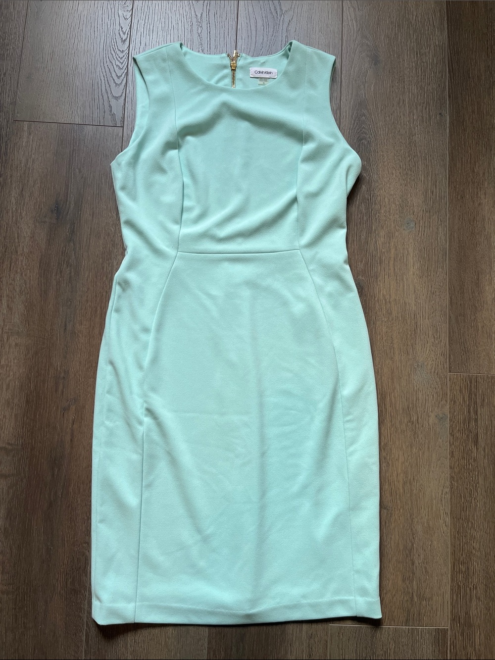 Calvin Klein Seafoam Dress - Picture 1 of 3